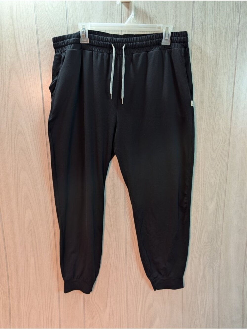 Vuori Performance Jogger Pant Womens Size XXL Solid Black Lounge